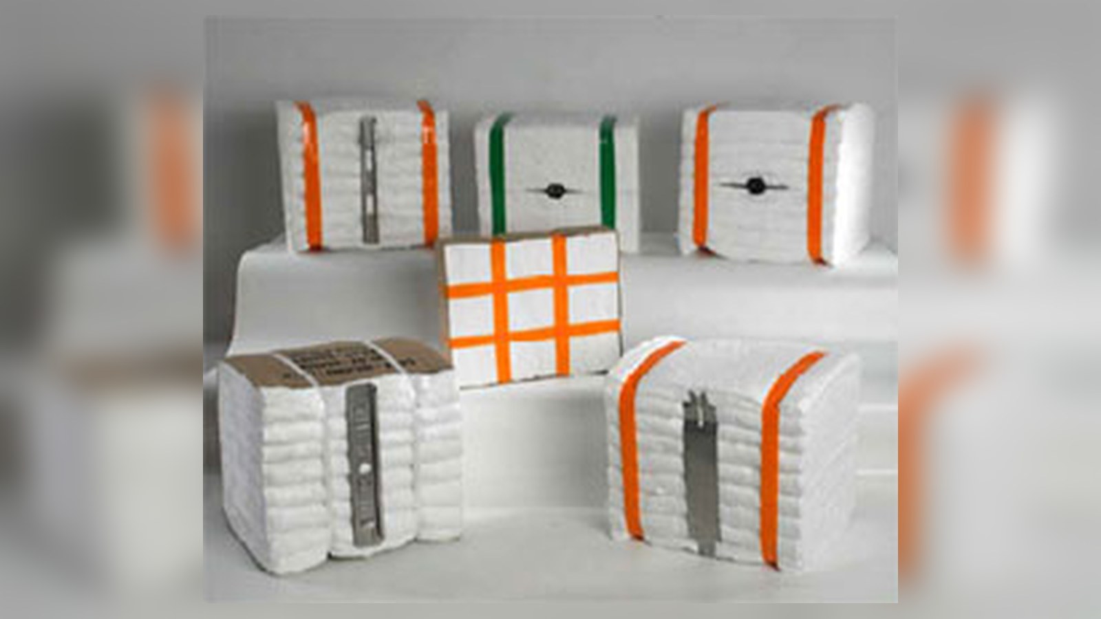 Ceramic fibre products — blankets, modules and boards for thermal insulation